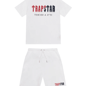 chenille-decoded-short-set-white-red