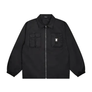 nylon-twill-coach-jacket-black-jacket