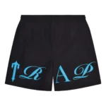 script-shell-shorts-black-blue